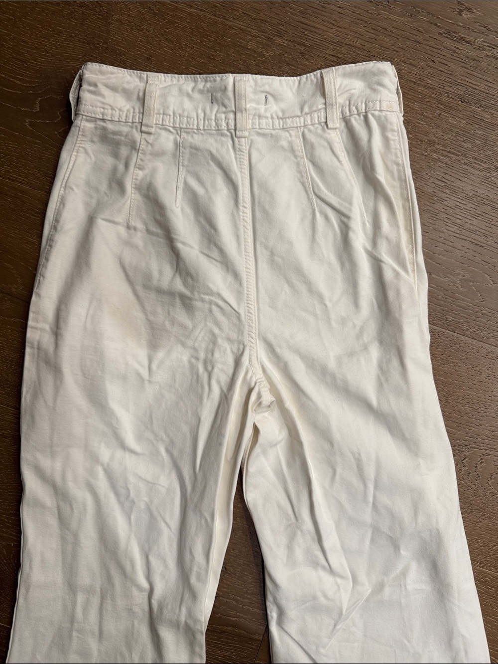 Free People We The Free White Wide Leg Pants Size 28 - Picture 7 of 7